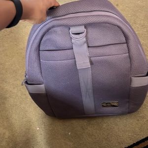 Purple adidas backpack